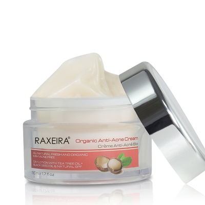MSDS 50ml Skin Care ครีมบำรุงผิวหน้า Macadamia Seed Jojoba Oil Skin Care Cleansing Exfoliate