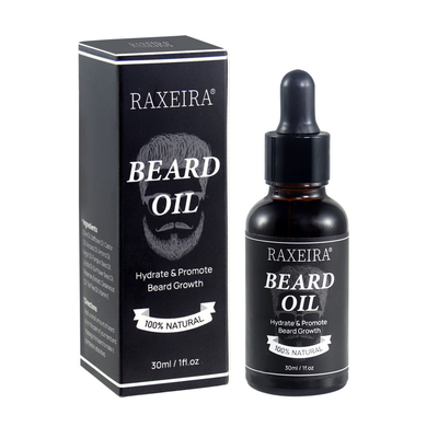 ฉลากส่วนตัว Organic Soften Moisturizing Strength Beard Growth Oil สำหรับผู้ชาย