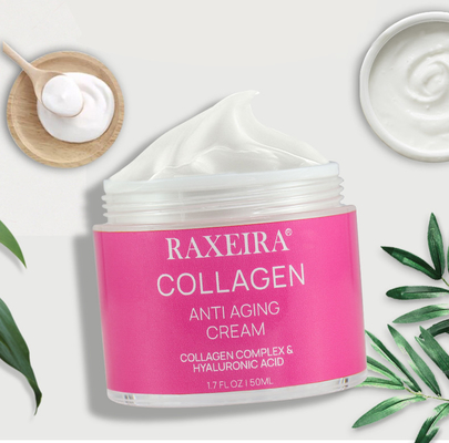 50ml Skin Care Face Cream Collagen Moisturizer ไวท์เทนนิ่ง