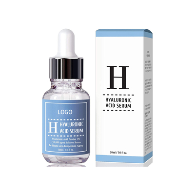 OEM Private Label Hyaluronic Acid Serum ต่อต้านริ้วรอย Anti Aging Natural Face Serum